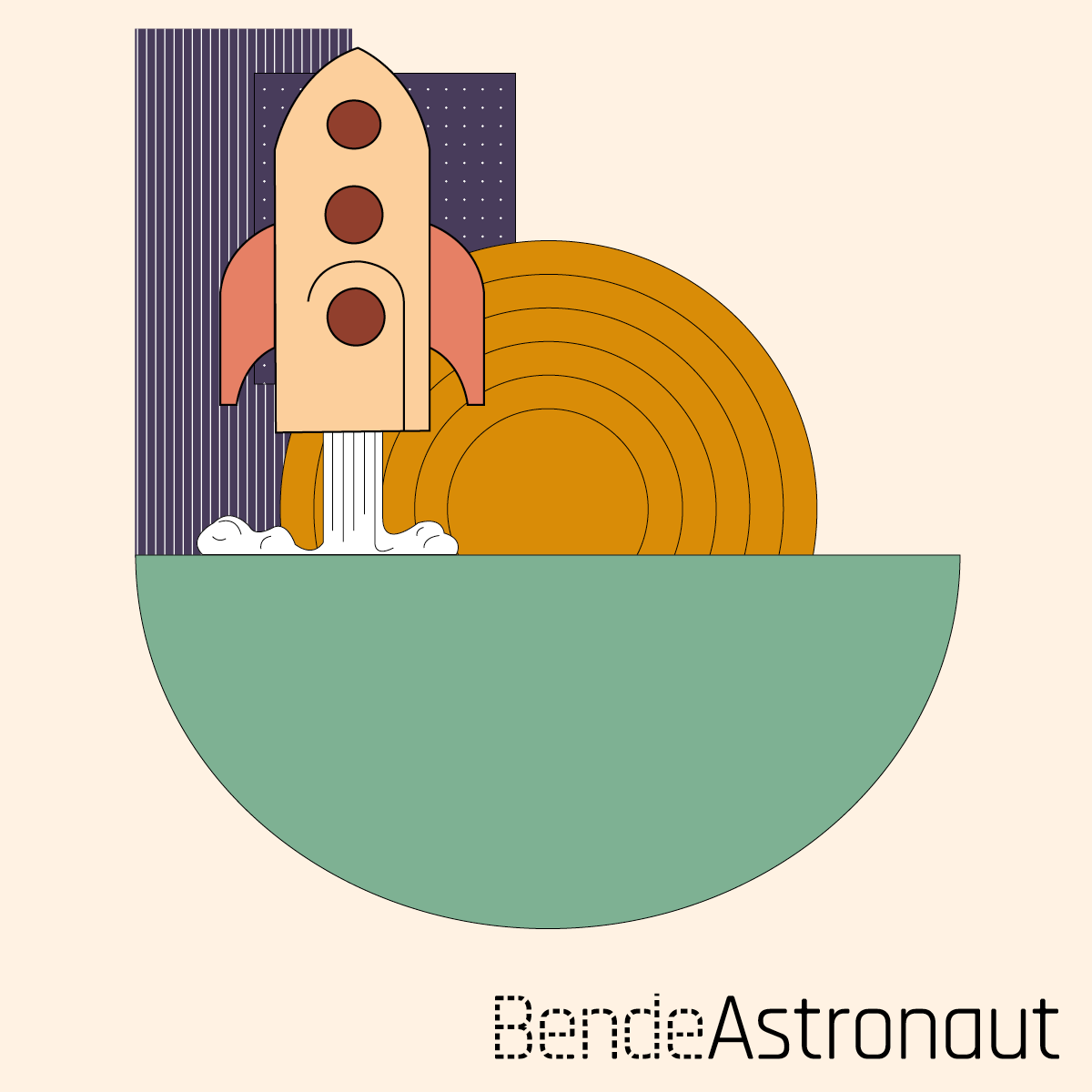 BendeMal astronaut mascotte